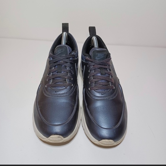 Nike Air Max Thea SE Women's size 6.5 Metallic Hematite Running Shoes 861674 002 - Picture 7 of 9